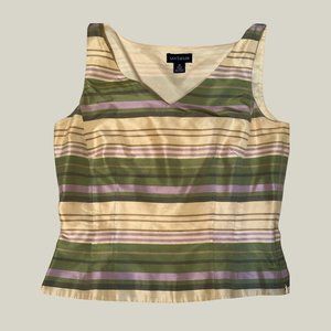 Silk tank top